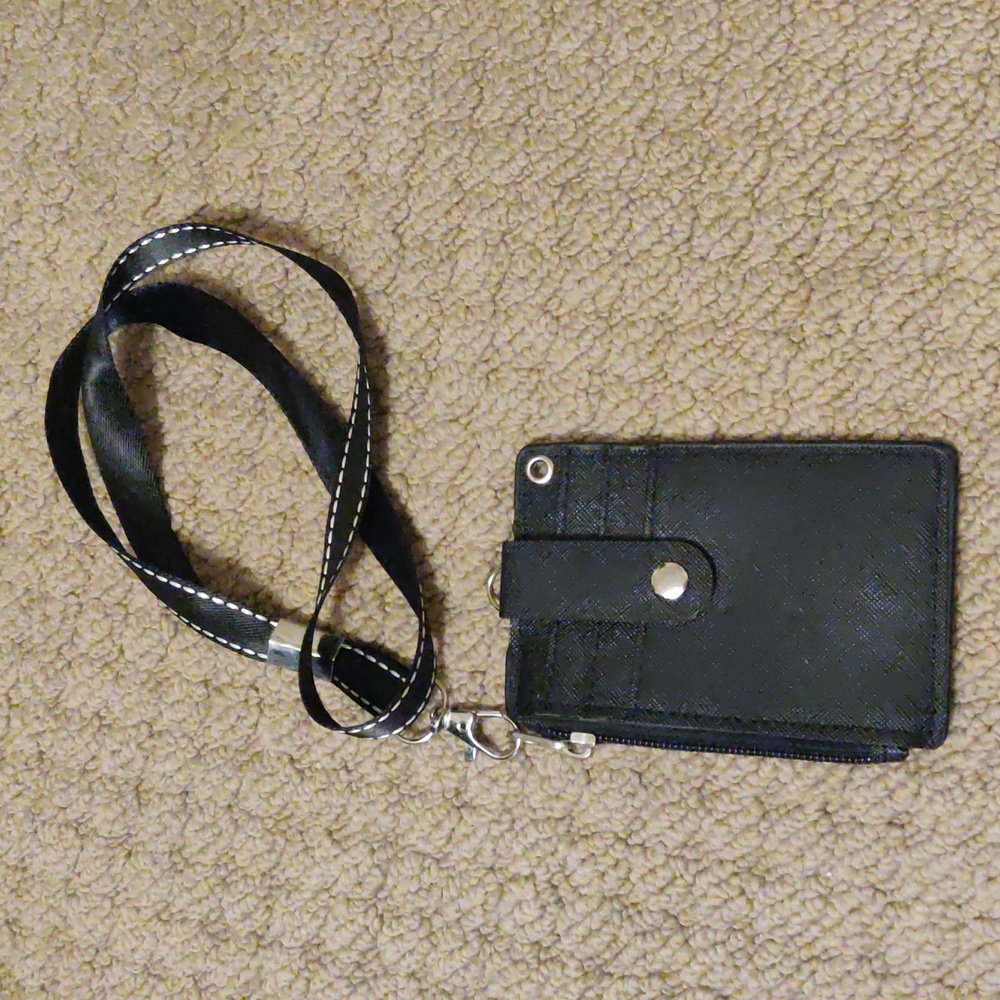Badge holder wallet